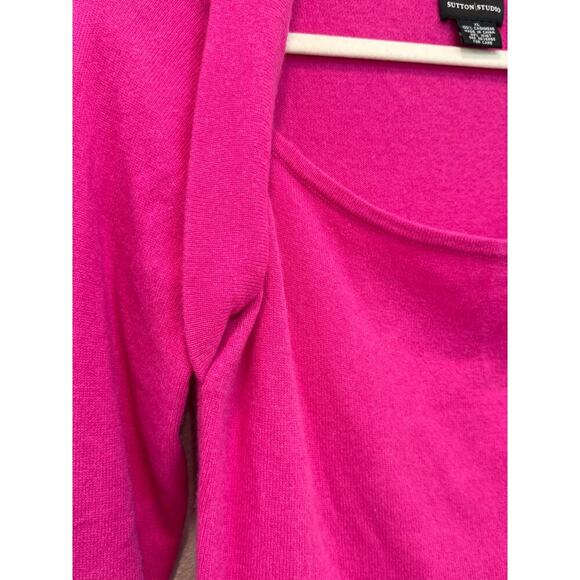 Sutton Studio 100% Cashmere Sweater Top; XL - Picture 5 of 6